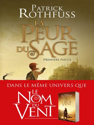 cover image of La Peur du sage, Première partie